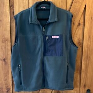 Vineyard Vines Men's Blue Vest